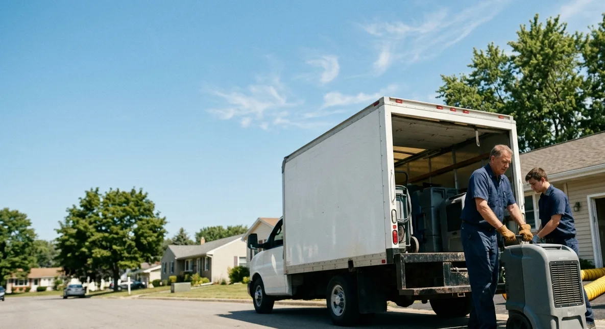 Water Damage Cleanup in Conroe, TX near me